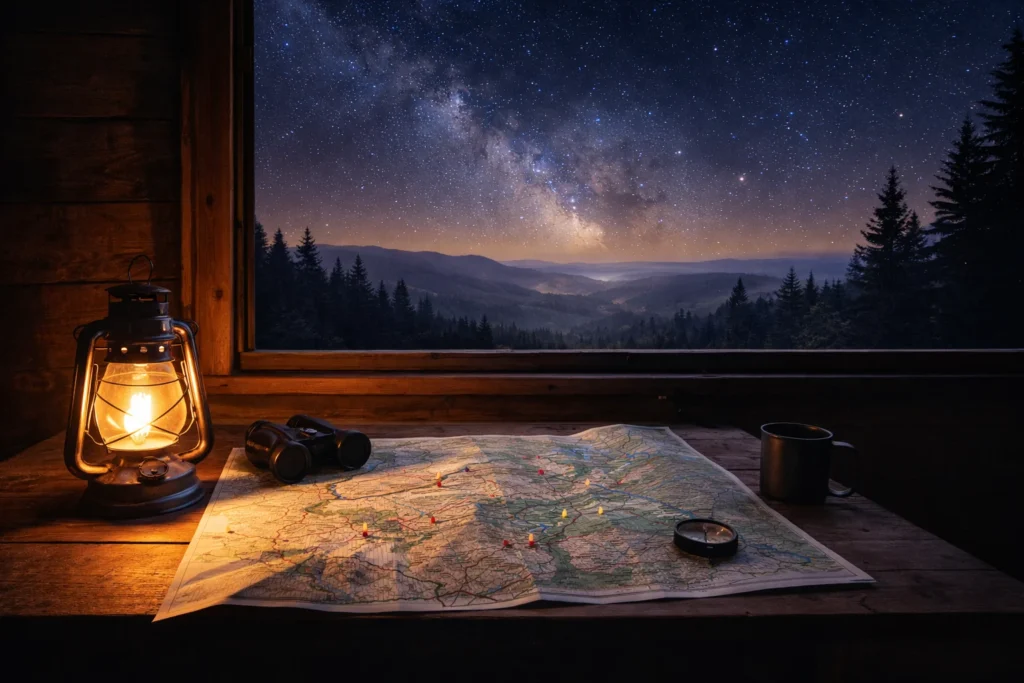 Remote spots perfect for stargazing